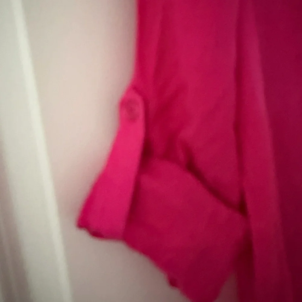 Michael Stars Fuchsia Long Sleeve Dress - Picture 2 of 5